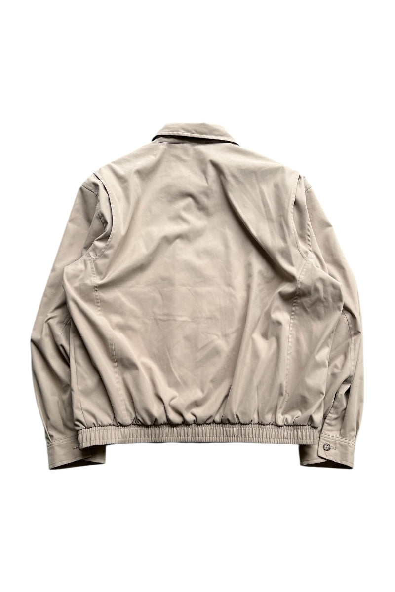 90'S ZIP UP JACKET / BEIGE [SIZE: L USED]