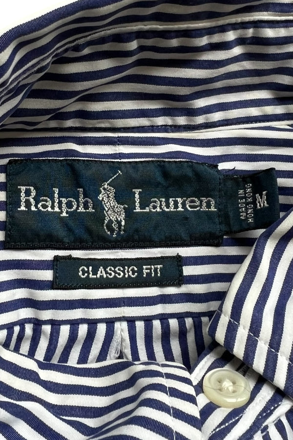 90'S L/S CLASSIC FIT STRIPE SHIRT / STRIPE [SIZE: M USED]
