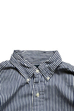 画像をギャラリービューアに読み込む, 90&#39;S L/S CLASSIC FIT STRIPE SHIRT / STRIPE [SIZE: M USED]
