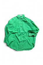 画像をギャラリービューアに読み込む, L/S OVERSIZE SHIRT / GREEN [SIZE: M USED]
