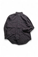 画像をギャラリービューアに読み込む, L/S CHECK SHIRT 90年代復刻 / BLACK [SIZE: L USED]
