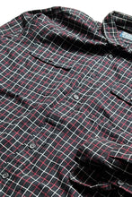 画像をギャラリービューアに読み込む, L/S CHECK SHIRT 90年代復刻 / BLACK [SIZE: L USED]
