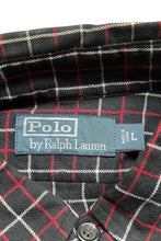 画像をギャラリービューアに読み込む, L/S CHECK SHIRT 90年代復刻 / BLACK [SIZE: L USED]
