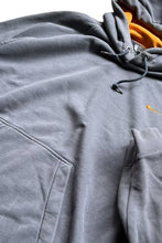 画像をギャラリービューアに読み込む, Y2K EARLY 00&#39;S ONE POINT LOGO HOODIE SWEATSHIRT / GRAY [SIZE: XL USED]
