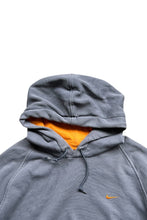 画像をギャラリービューアに読み込む, Y2K EARLY 00&#39;S ONE POINT LOGO HOODIE SWEATSHIRT / GRAY [SIZE: XL USED]
