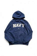 画像をギャラリービューアに読み込む, Y2K EARLY 00&#39;S NAVY HOODIE SWEATSHIRT / NAVY [SIZE: M USED]
