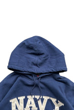 画像をギャラリービューアに読み込む, Y2K EARLY 00&#39;S NAVY HOODIE SWEATSHIRT / NAVY [SIZE: M USED]
