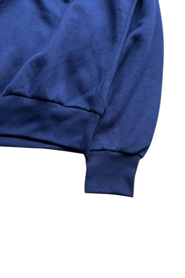 90'S L/S POLO SWEATSHIRT / NAVY [SIZE: L USED]
