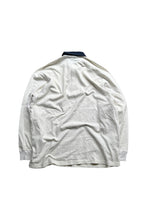 画像をギャラリービューアに読み込む, 90&#39;S L/S RUGBY SHIRT / WHITE [SIZE: M USED]
