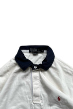 画像をギャラリービューアに読み込む, 90&#39;S L/S RUGBY SHIRT / WHITE [SIZE: M USED]
