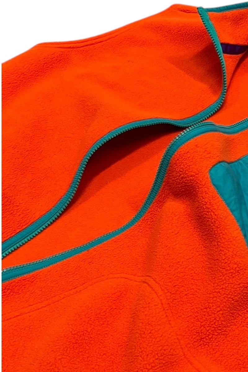 13FA FLEECE VEST / ORANGE [SIZE: XL USED]
