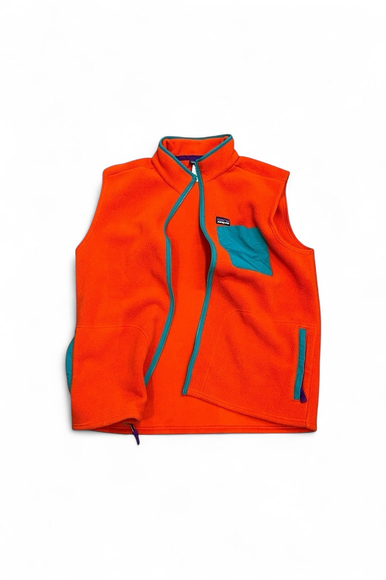 13FA FLEECE VEST / ORANGE [SIZE: XL USED]