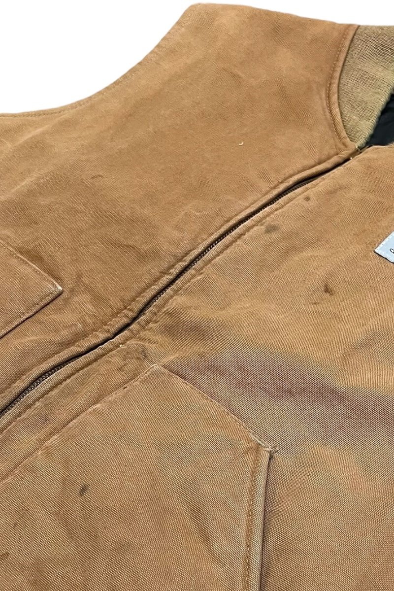 MADE IN USA 98'S DUCK VEST / BEIGE [SIZE: XL USED]