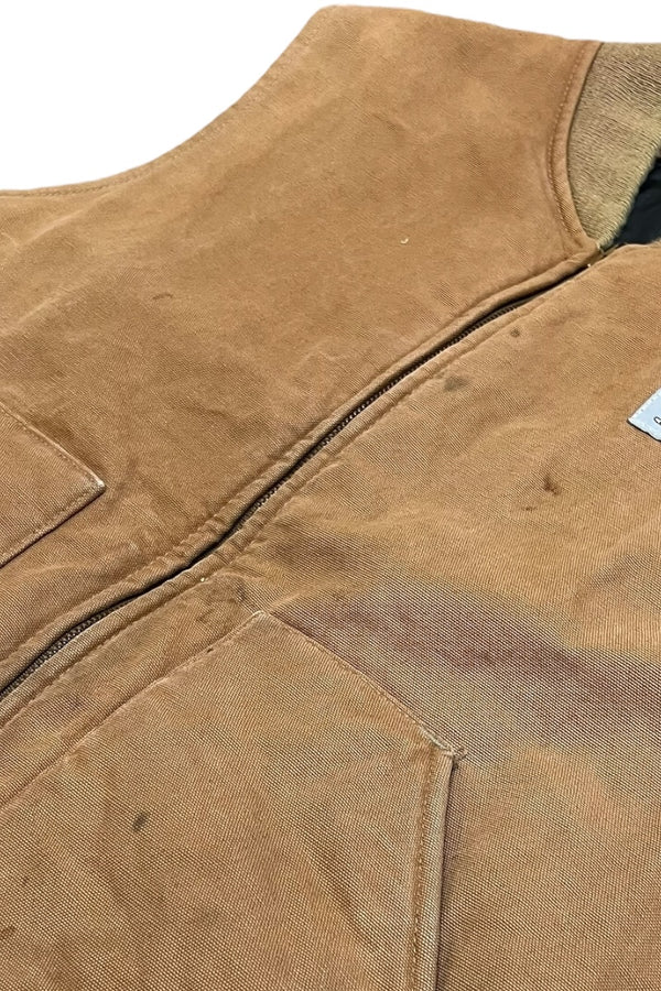 MADE IN USA 98'S DUCK VEST / BEIGE [SIZE: XL USED]