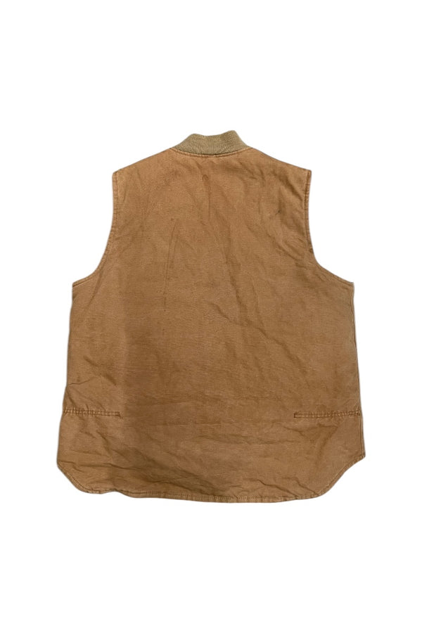 MADE IN USA 98'S DUCK VEST / BEIGE [SIZE: XL USED]