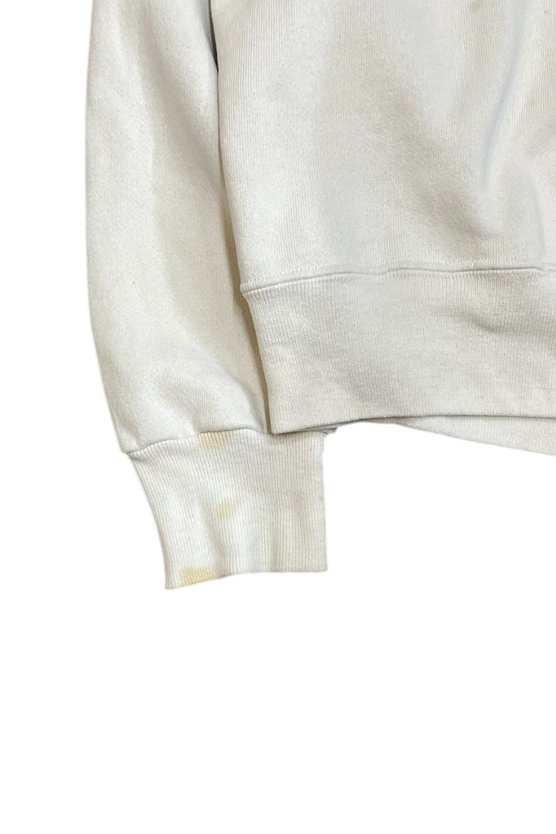 MADE IN USA 90'S EARTH TO MIKE SWEATSHIRT / WHITE [SIZE: M USED]