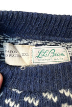 画像をギャラリービューアに読み込む, MADE IN NORWAY 70&#39;S BIRDS EYE SWEATER / PATTERN [SIZE: 2XL USED]
