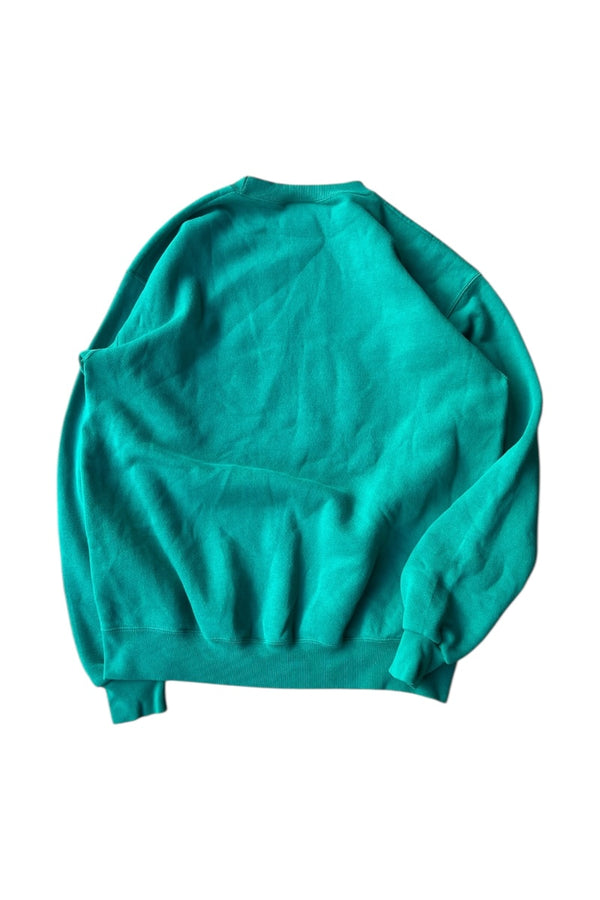 MADE IN USA 90'S MICKEY SWEATSHIRT / GREEN [SIZE: M USED]