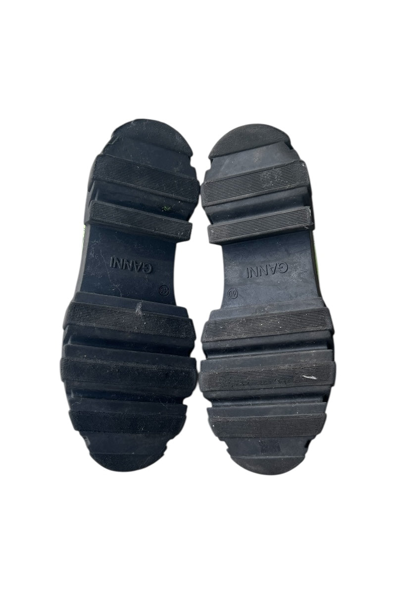 LEATHER SIDE GORE BOOTS / NEON [SIZE: 40 (equivalent to 25.5cm) USED]