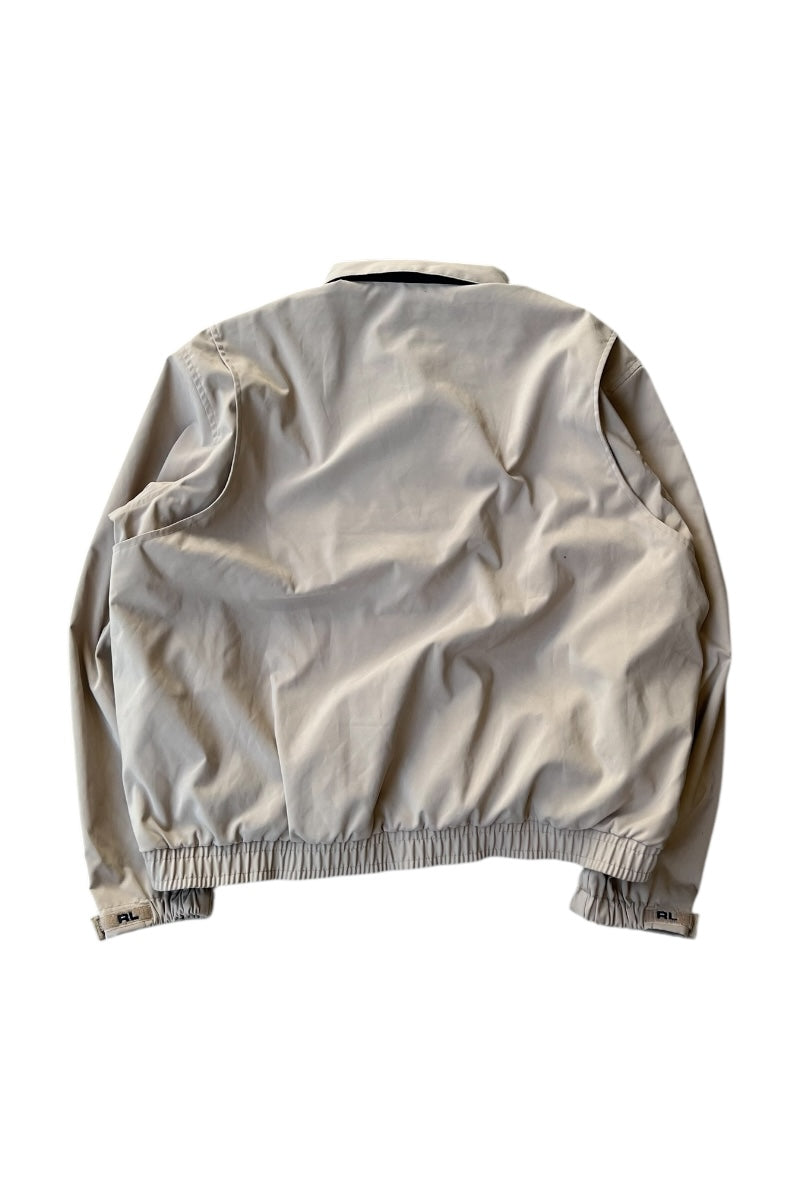 90'S PULLOVER JACKET / BEIGE [SIZE: L NOS/DEADSTOCK]