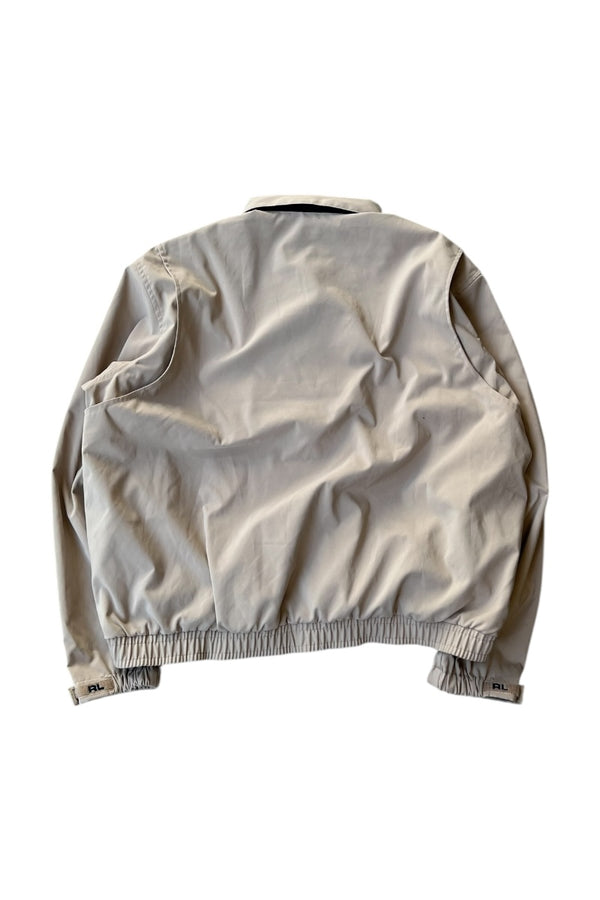 90'S PULLOVER JACKET / BEIGE [SIZE: L NOS/DEADSTOCK]