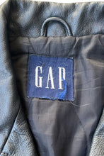 画像をギャラリービューアに読み込む, Y2K EARLY 00’S LEATHER CAR COAT / BLACK [SIZE: M USED]
