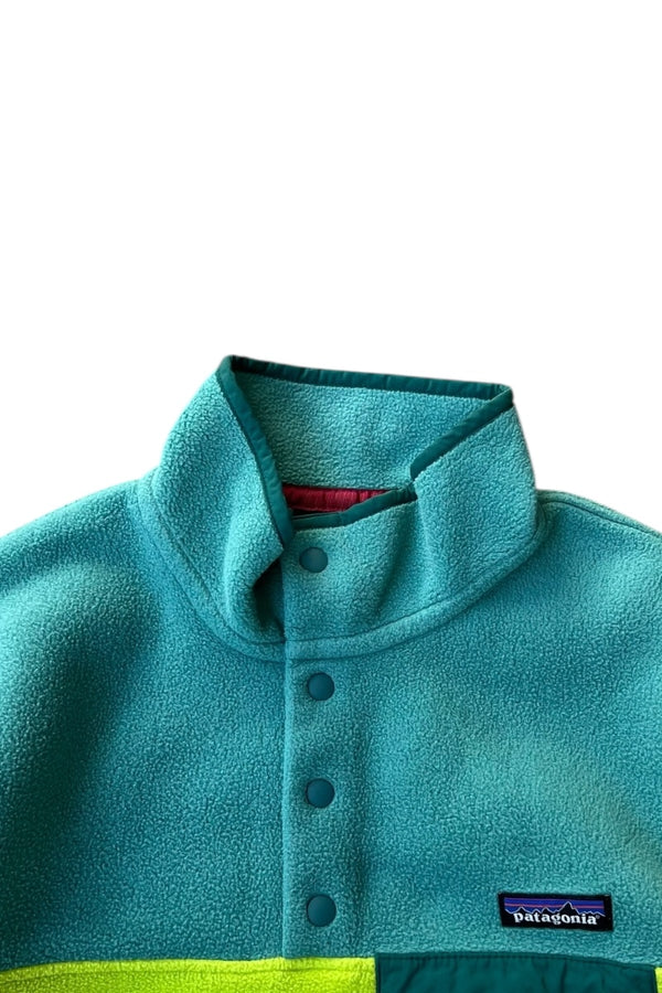 15'S SYNCHILLA T-SNAP FLEECE JACKET / MULTI [SIZE: S USED]