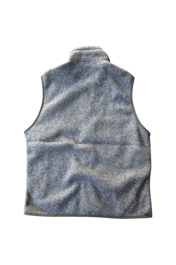 MADE IN USA 99'S SYNCHILLA FLEECE VEST / GRAY [SIZE: L USED]