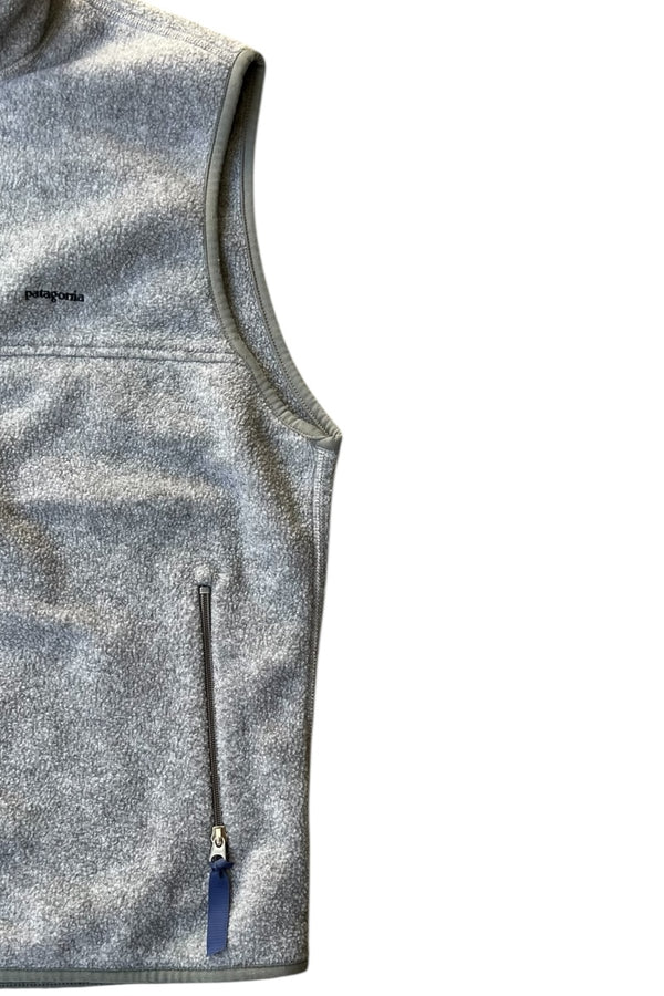 MADE IN USA 99'S SYNCHILLA FLEECE VEST / GRAY [SIZE: L USED]