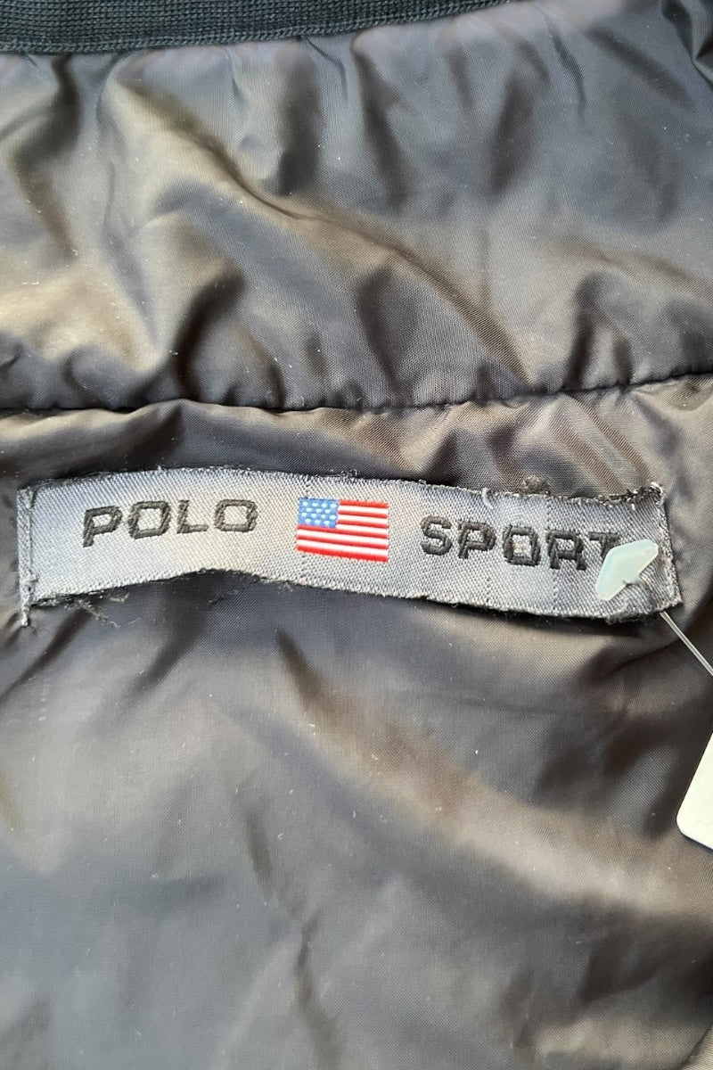 MADE IN USA 90'S REVERSIBLE VEST / BEIGE [SIZE: XL USED]