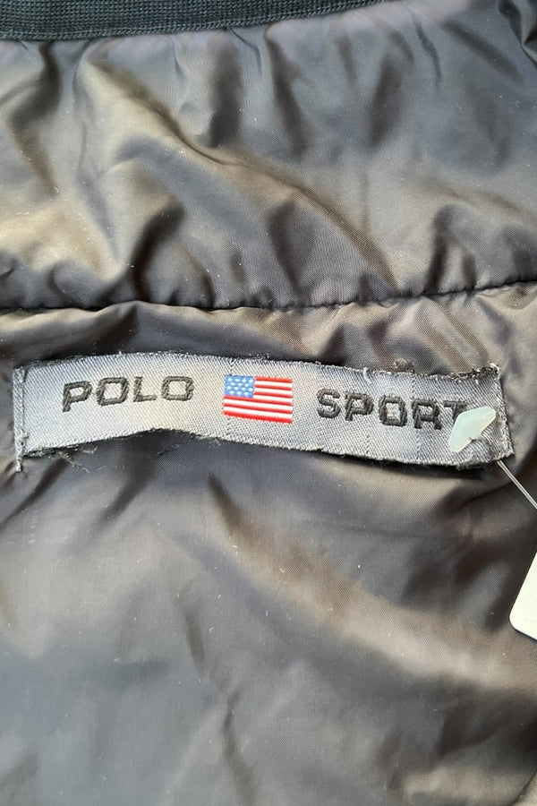 MADE IN USA 90'S REVERSIBLE VEST / BEIGE [SIZE: XL USED]