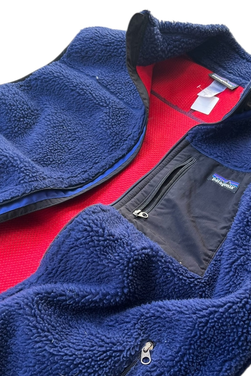 14'S CLASSIC RETRO X FLEECE VEST / NAVY [SIZE: XL USED]