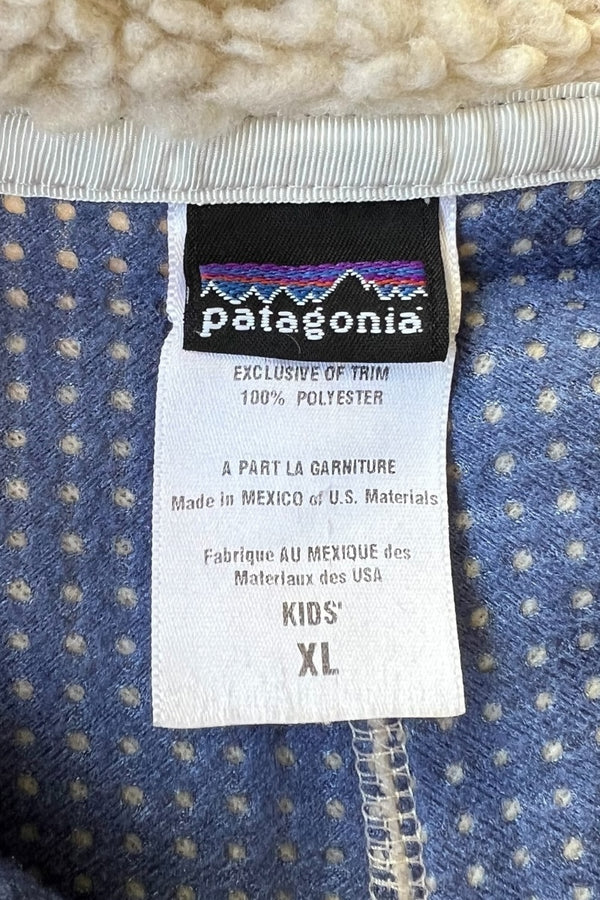 MADE IN MEXICO 90'S RETRO-X FLEECE JACKET / BEIGE [SIZE: KIDS XL USED]