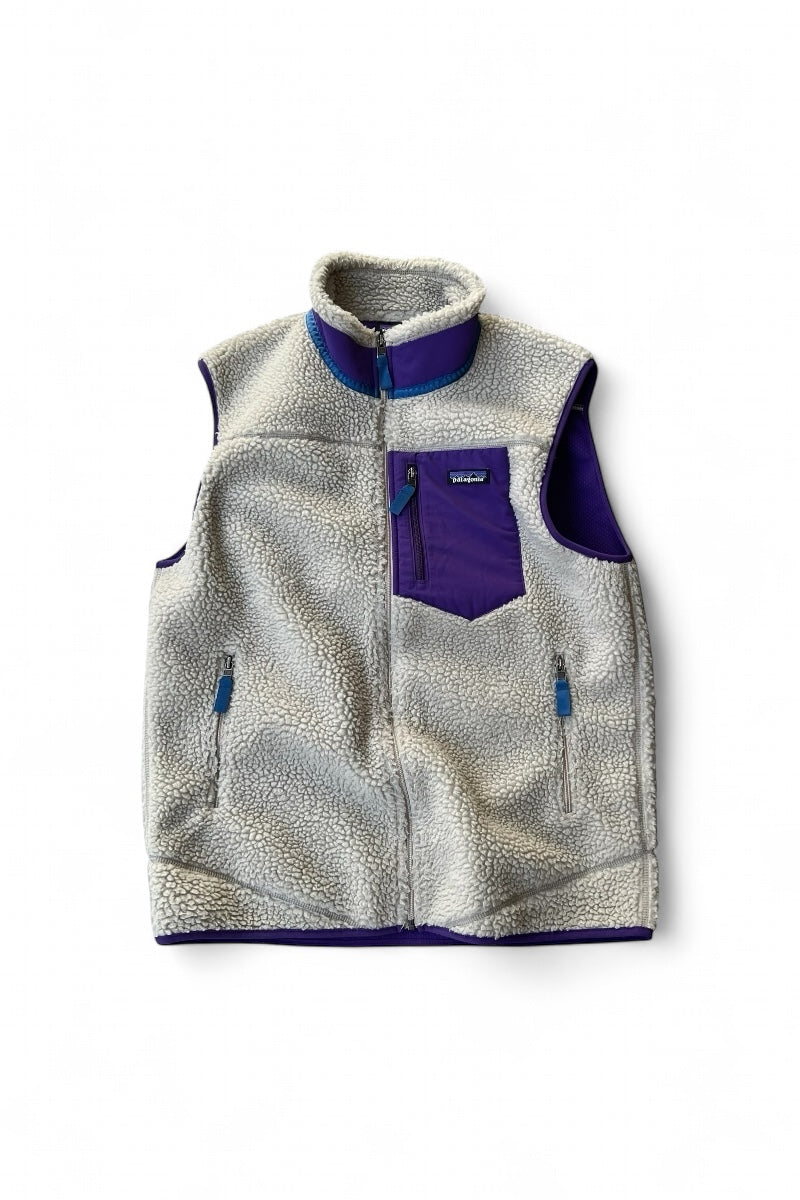 20'S CLASSIC RETRO X FLEECE VEST / BEIGE [SIZE: L USED]