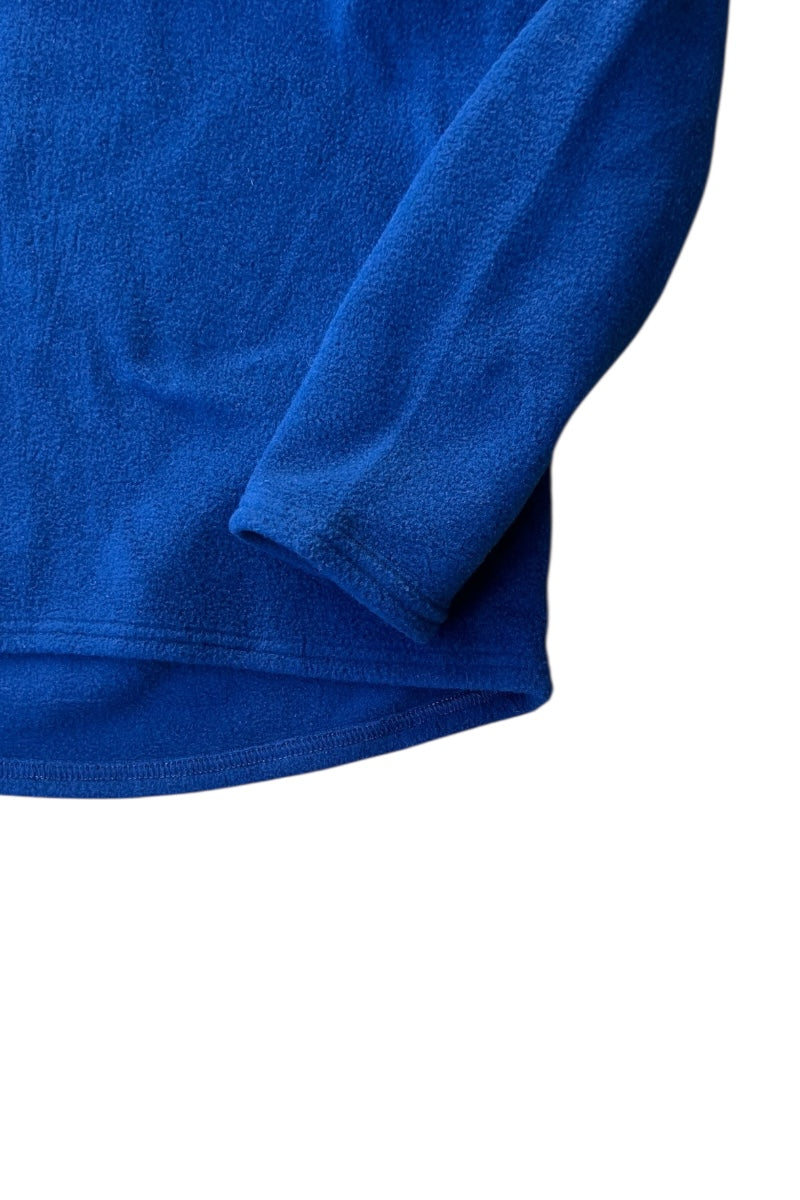 MADE IN USA 96'S CAPLINE LIGHT HALF-ZIP FLEECE / BLUE [SIZE: S USED]