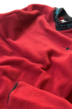 画像をギャラリービューアに読み込む, MADE IN USA 90&#39;S FLEECE SWEATSHIRT / RED [SIZE: M USED]
