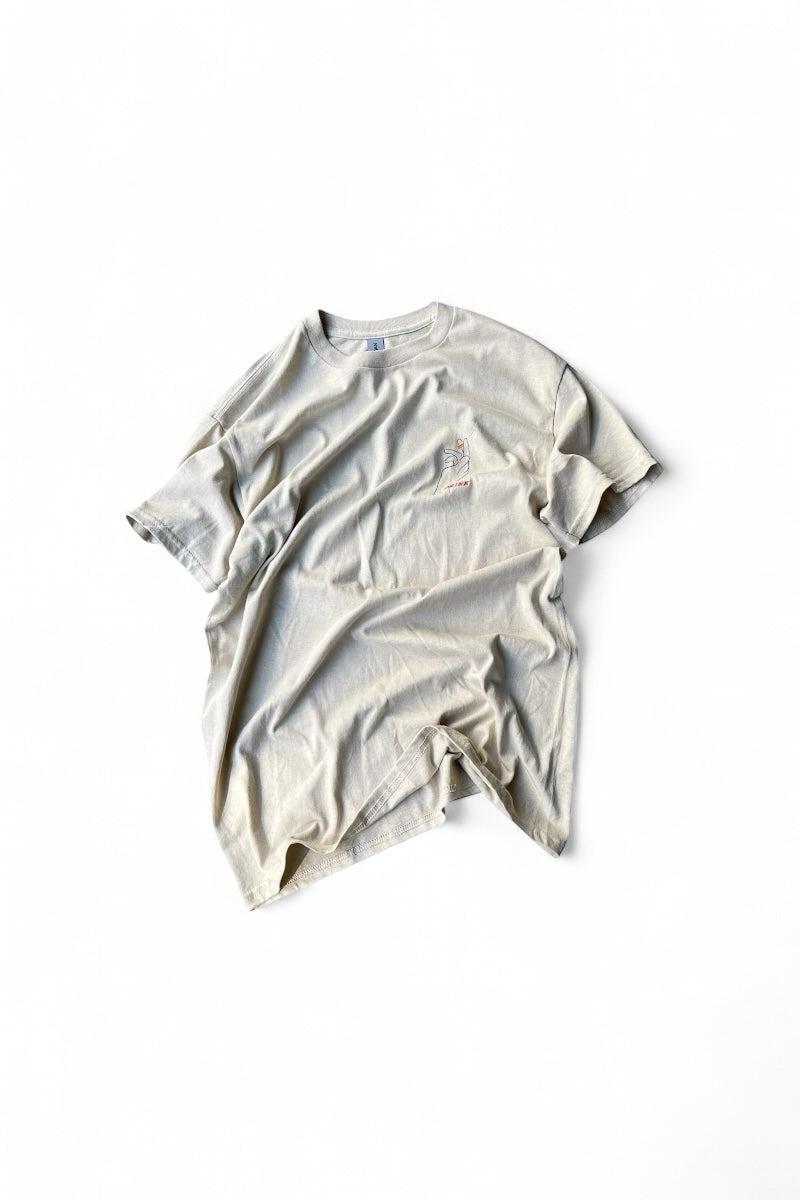 LARRY JOHNSON DRINK TICKET TEE / OFF WHITE [NEW][日本未発売モデル]