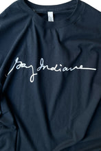 画像をギャラリービューアに読み込む, GARY INDIANA BIBLIOGRAPHY TEE / NAVY [NEW][日本未発売モデル]
