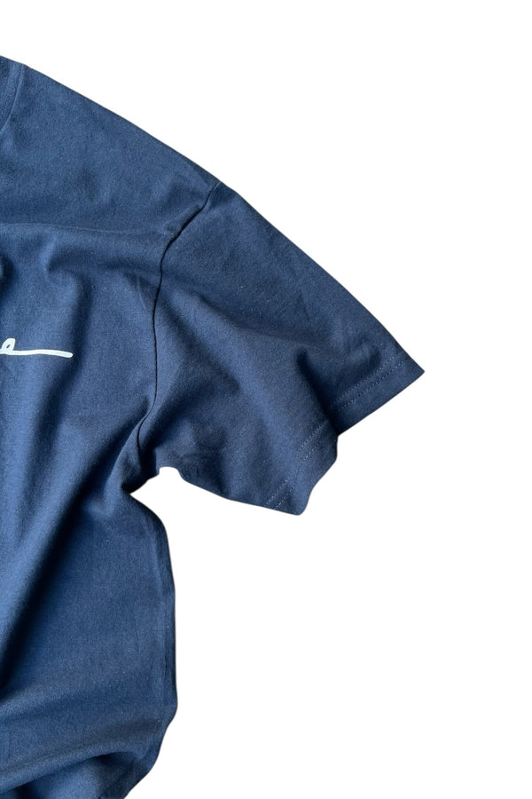 GARY INDIANA BIBLIOGRAPHY TEE / NAVY [NEW][Not released in Japan]