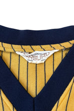 画像をギャラリービューアに読み込む, 70&#39;S V-NECK POKETED SWEATSHIRT / STRIPE [SIZE: S USED]
