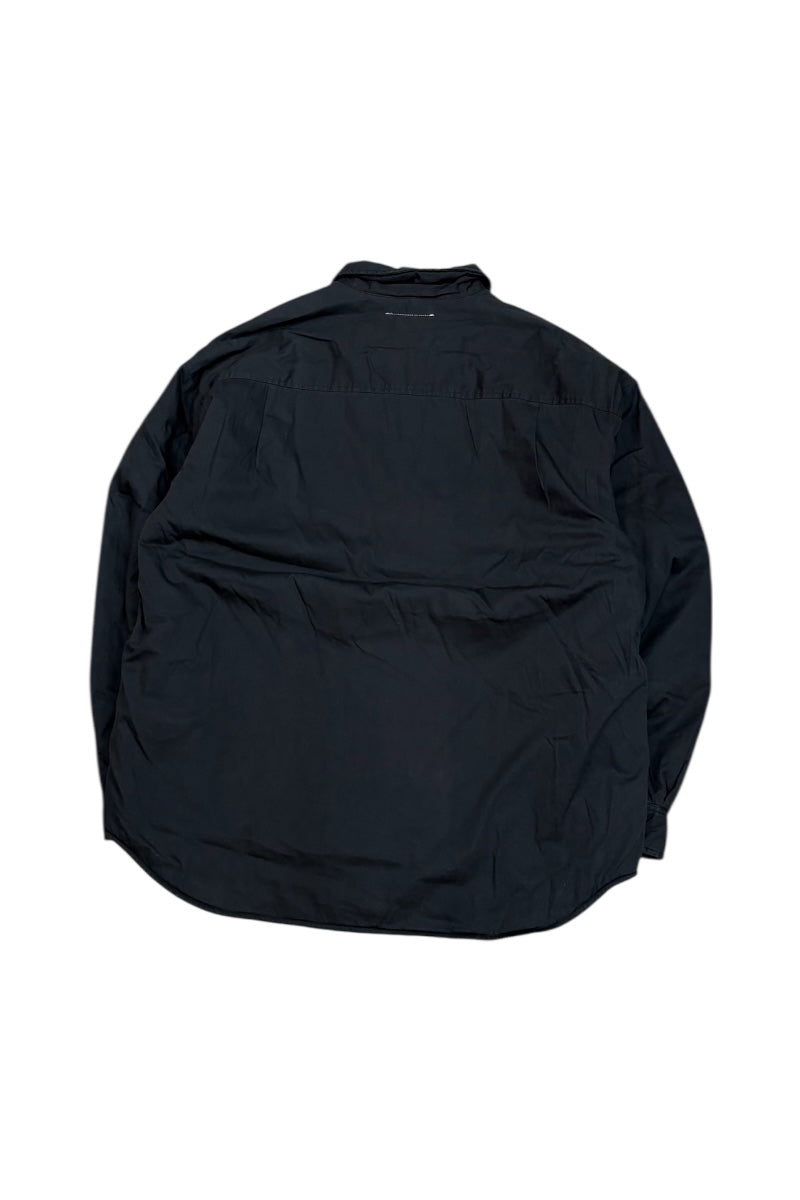 24SS PADDED SHIRT JACKET / BLACK [SIZE: 48 USED]
