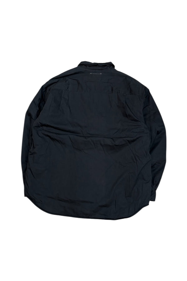 24SS PADDED SHIRT JACKET / BLACK [SIZE: 48 USED]