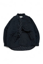 画像をギャラリービューアに読み込む, 24SS PADDED SHIRT JACKET / BLACK [SIZE: 48 USED]
