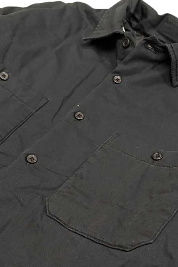 24SS PADDED SHIRT JACKET / BLACK [SIZE: 48 USED]