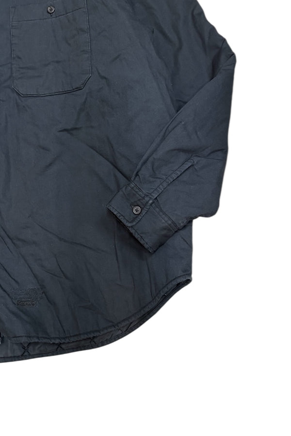 24SS PADDED SHIRT JACKET / BLACK [SIZE: 48 USED]
