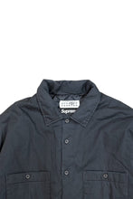画像をギャラリービューアに読み込む, 24SS PADDED SHIRT JACKET / BLACK [SIZE: 48 USED]
