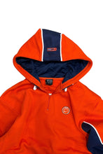 画像をギャラリービューアに読み込む, Y2K EARLY 00&#39;S HALF ZIP HOODIE SWEATSHIRT / ORANGE [SIZE: M DEADSTOCK/NOS]
