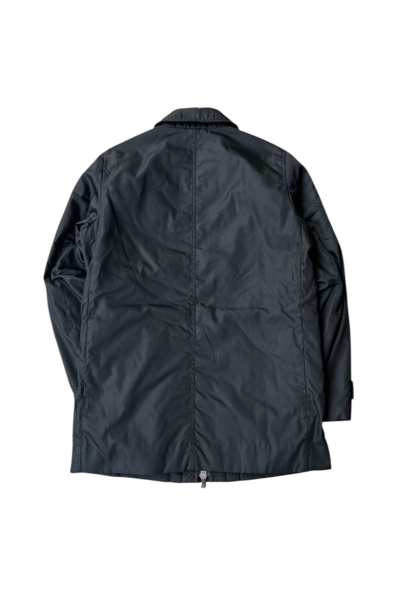 MADE IN ITALY NYLON PUFF JACKET / BLACK [SIZE: 40 USED]