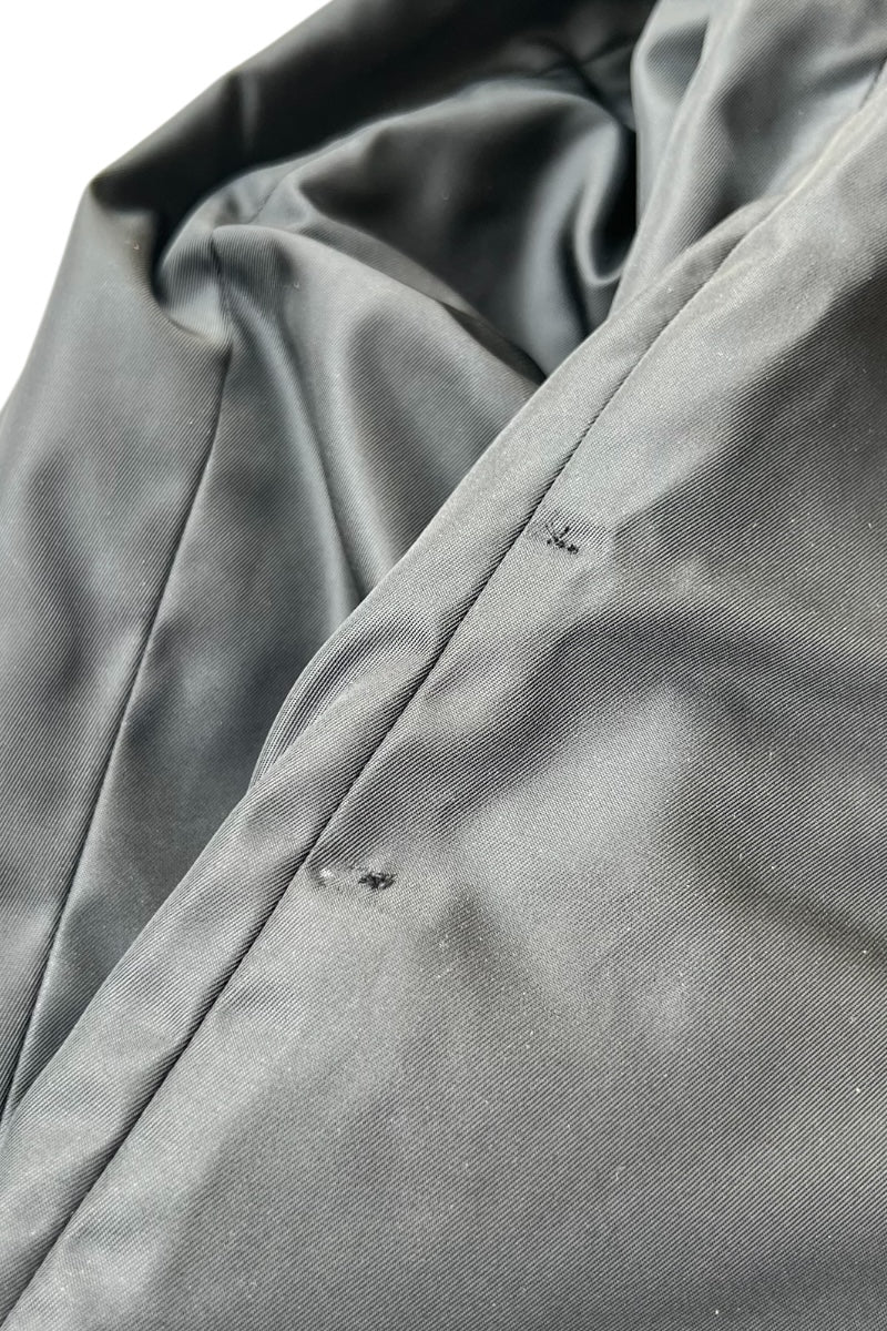 MADE IN ITALY NYLON PUFF JACKET / BLACK [SIZE: 40 USED]