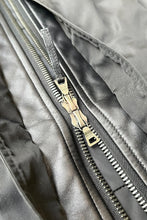 画像をギャラリービューアに読み込む, MADE IN ITALY NYLON PUFF JACKET / BLACK [SIZE: 40 USED]
